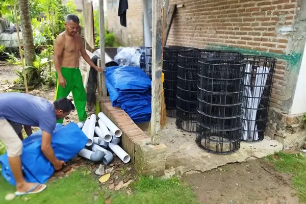 pengiriman kolam ke trenggalek