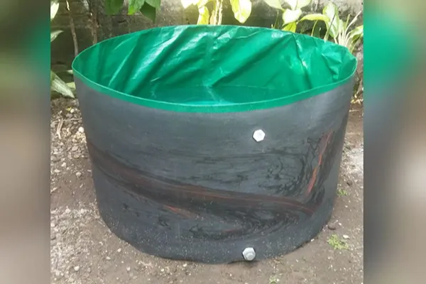terpal bulat tanpa rangka